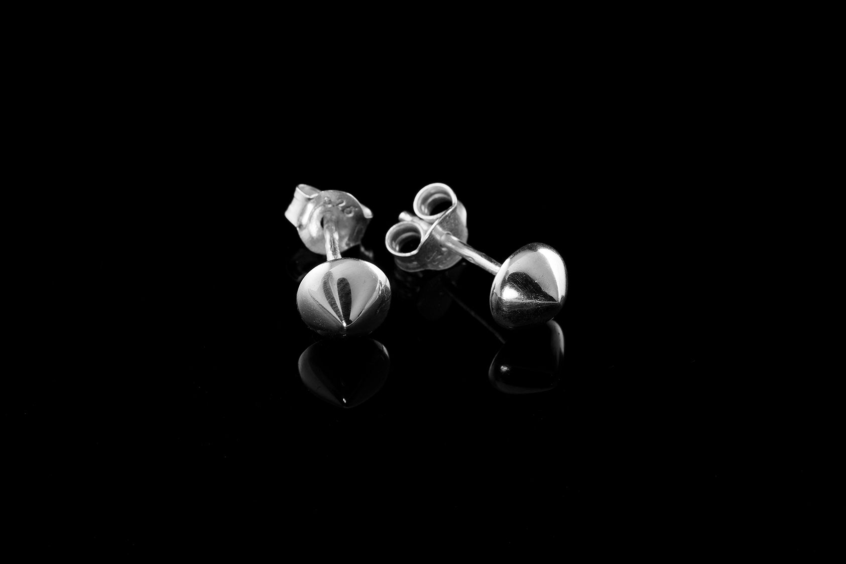 Silver earring